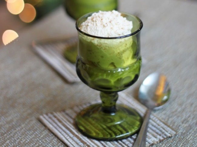 Eggnog ice cream