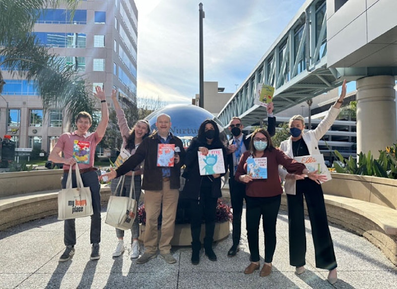 Book drive for CHOC Hospital