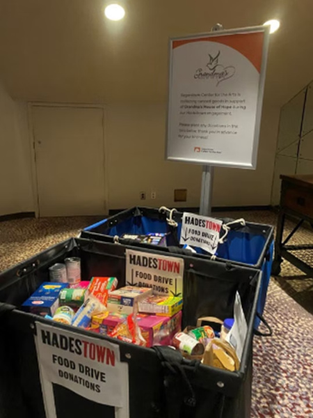 Donation Drives at Segerstrom Center for the Arts