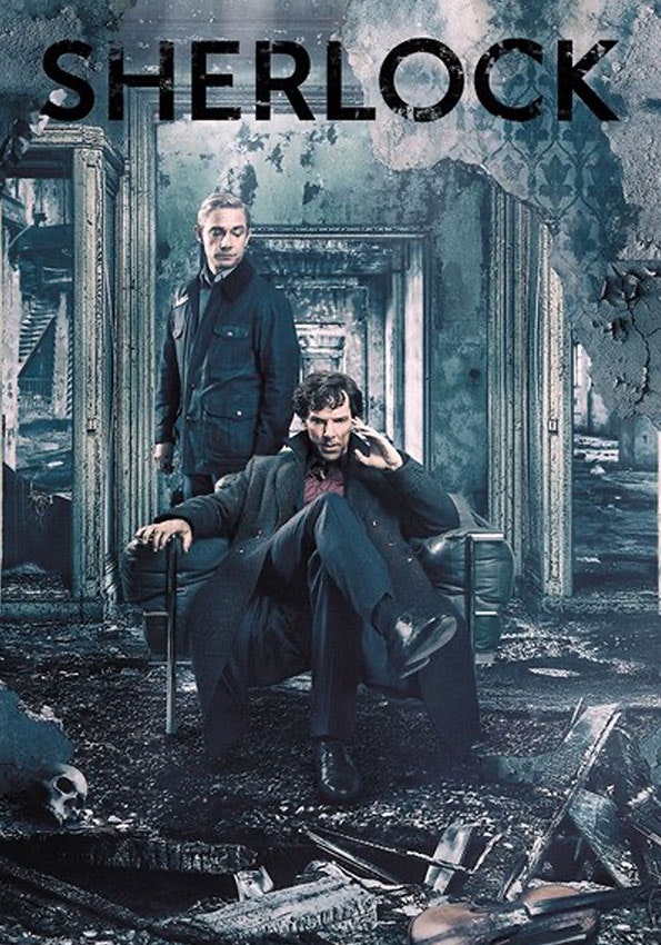 Sherlock television show poster