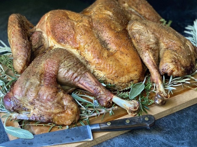 Spatchcocked Roast Turkey