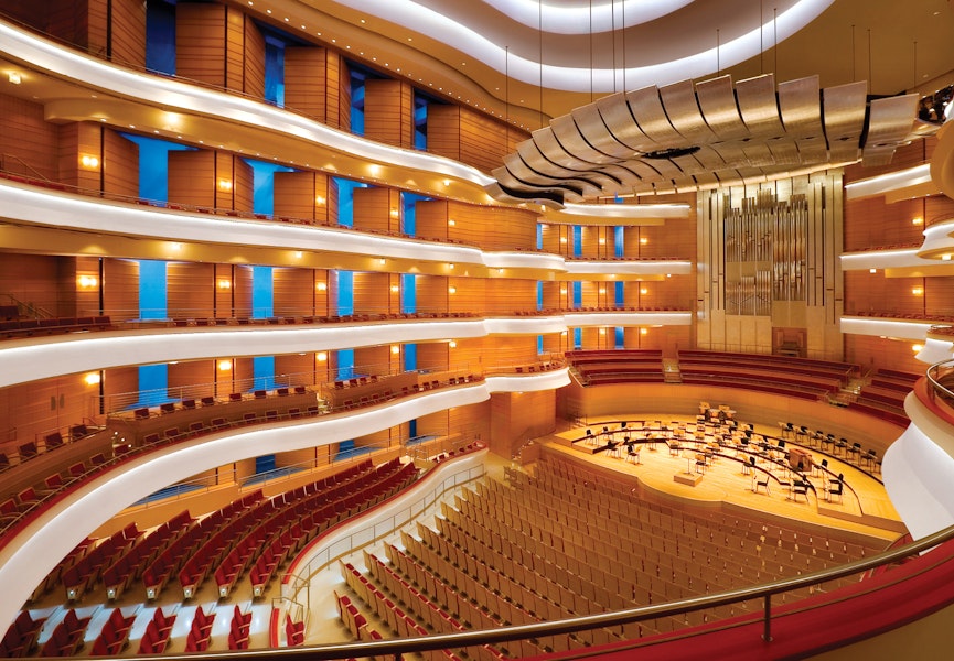 Editorial image of concert hall