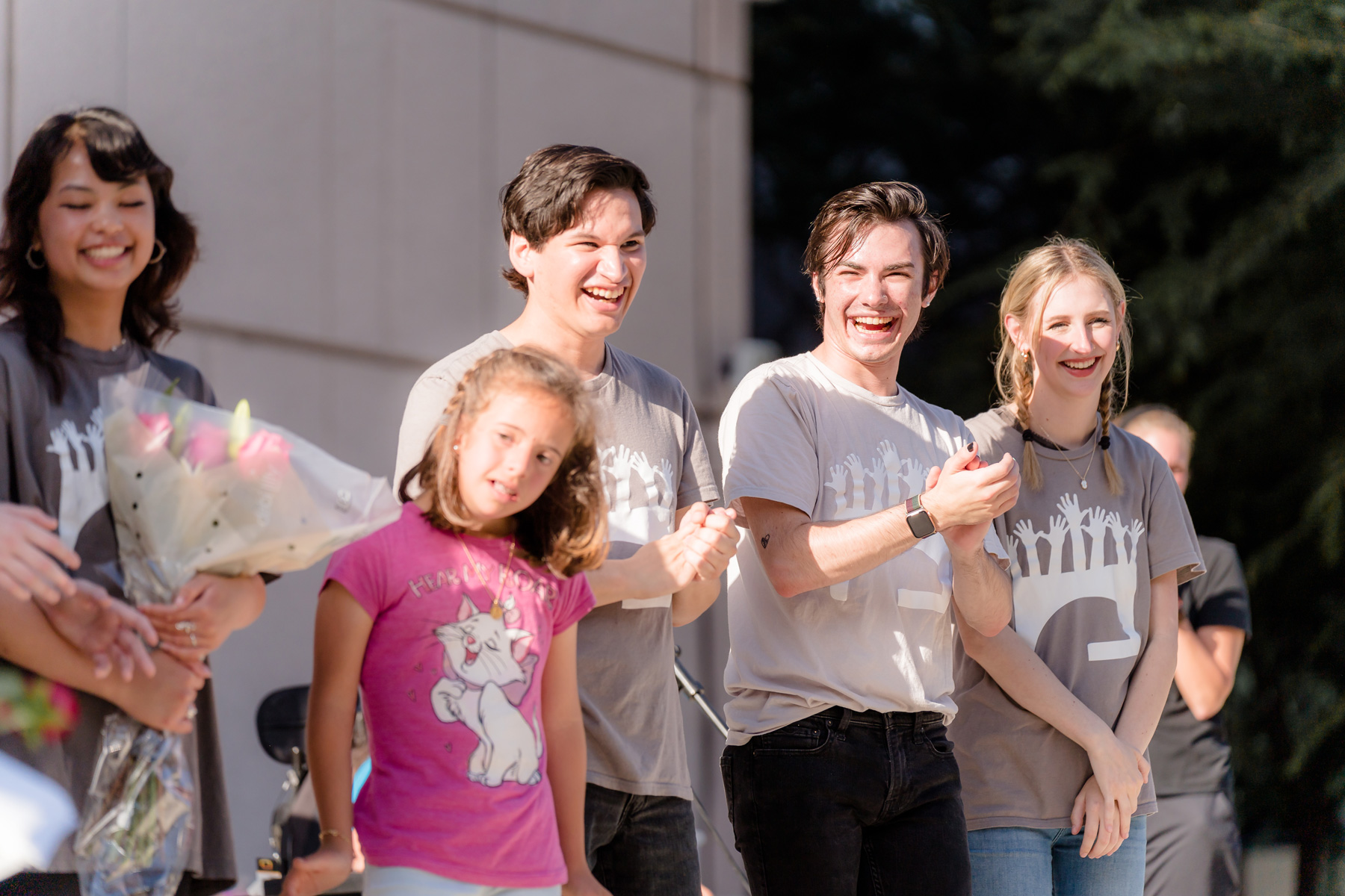 Studio D volunteers