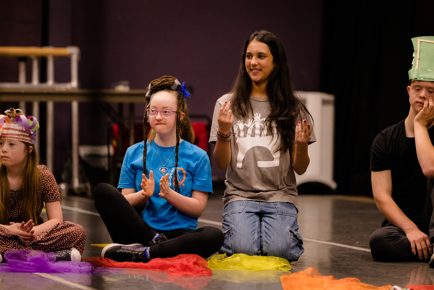 Studio D volunteers