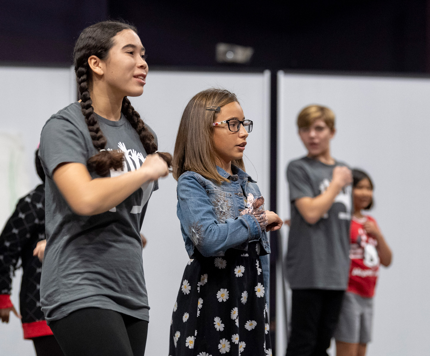 Studio D volunteers