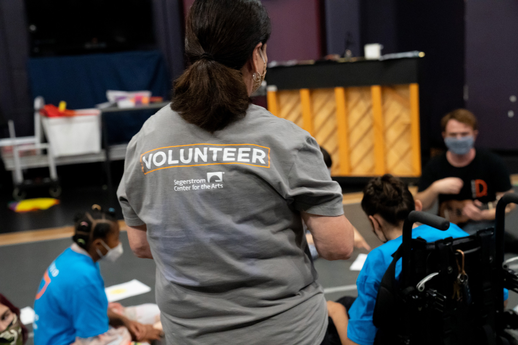 Studio D volunteers