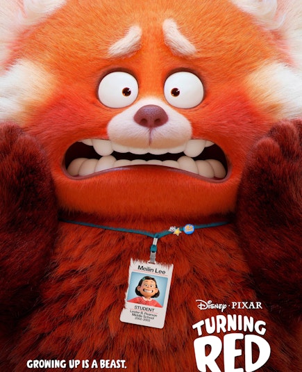 Turning Red - movie poster
