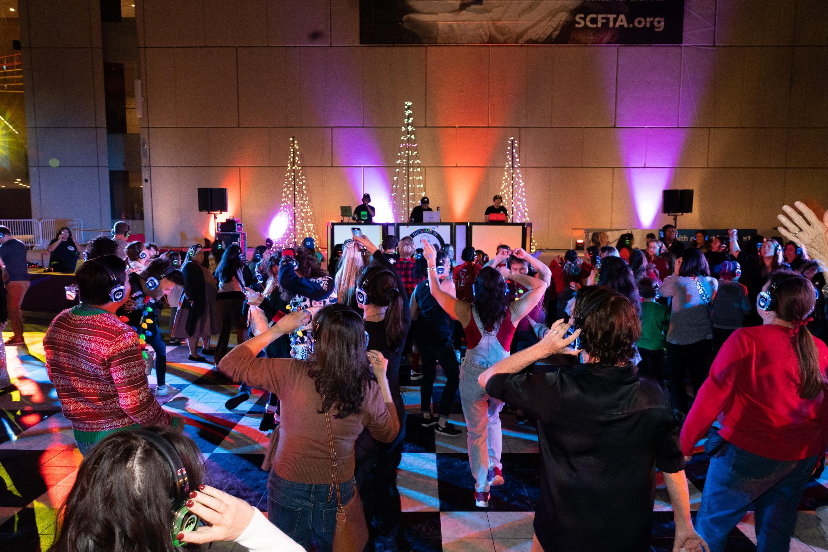 Silent Night Silent Disco | Segerstrom Center for the Arts
