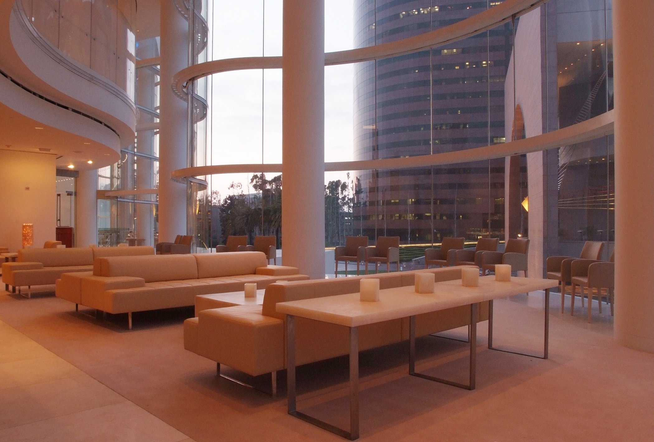 Concert Hall Donor Room Sunset